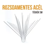 Rozsdamentes acél madárriasztó tüske SW5